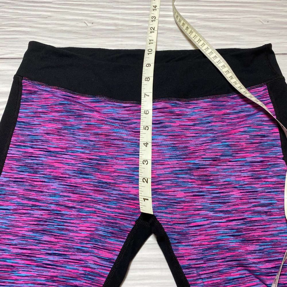 Fabletics Sydney Space Dye Leggings Pink Black - Picture 15 of 16